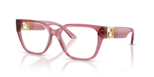 5234 - Transparent Pink with Clear Lenses