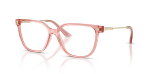 5322 - Peach Transparent with Clear Lenses