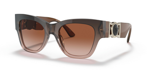 533213 - Transparent Brown Gradient Beige with Brown Gradient Lenses