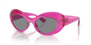 533487 - Pink Transparent with Dark Grey Lenses