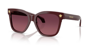 5381F4 - Burgundy with Gradient Purple Lenses