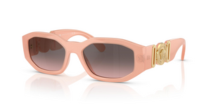 539258 - Nude Opal with Pink Gradient Grey Flash Silver Lenses