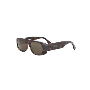 53E - Shiny Havana with Brown Lenses