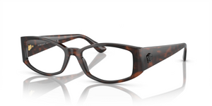 5429 - Havana with Clear Lenses