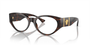 5429 - Havana with Clear Lenses