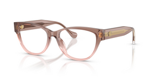5435 - Brown Spotted Blue with Clear Lenses