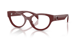 5487 - Bordeaux with Clear Lenses