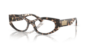 5498 - Havana Grey with Clear Lenses