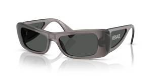 550287 - Grey Glitter Transparent with Dark Grey Lenses