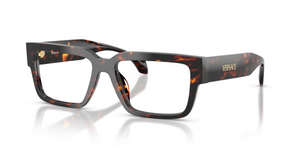 5509 - Havana with Clear Lenses