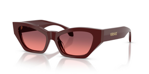 551520 - Solid Red with Pink Gradient Violet Lenses