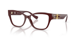 5515 - Solid Red with Clear Lenses