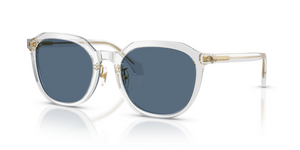 551971 - Transparent Grey with Dark Blue Lenses