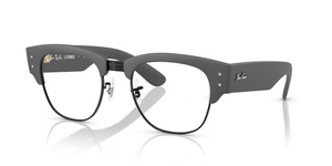 5521 - Sand Grey On Black with Clear Lenses