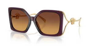 5536T5 - Opal Purple with Yellow Gradient Brown Lenses