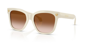 554113 - White Talc with Brown Gradient Lenses