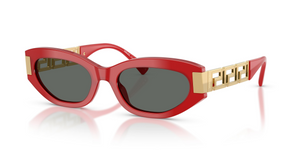 554287 - Full Red with Dark Grey Lenses