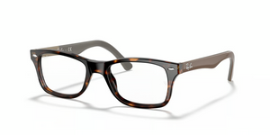 5545 - Havana with Clear Lenses