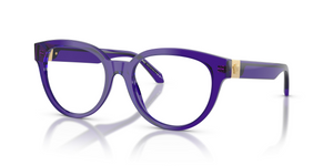 5545 - Transparent Dark Violet with Clear Lenses