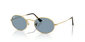 001/56 - Arista Gold with Blue Lenses