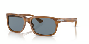 960/56 - Striped Brown with Light Blue Lenses