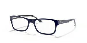 5739 - Blue On Transparent with Clear Lenses