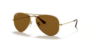 001/57 - Arista Gold with Polarized Brown Lenses