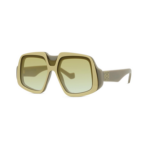 57K - Shiny Transparent Khaki with Gradient Roviex Lenses
