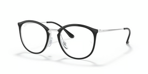 5852 - Black On Transparent with Clear Lenses