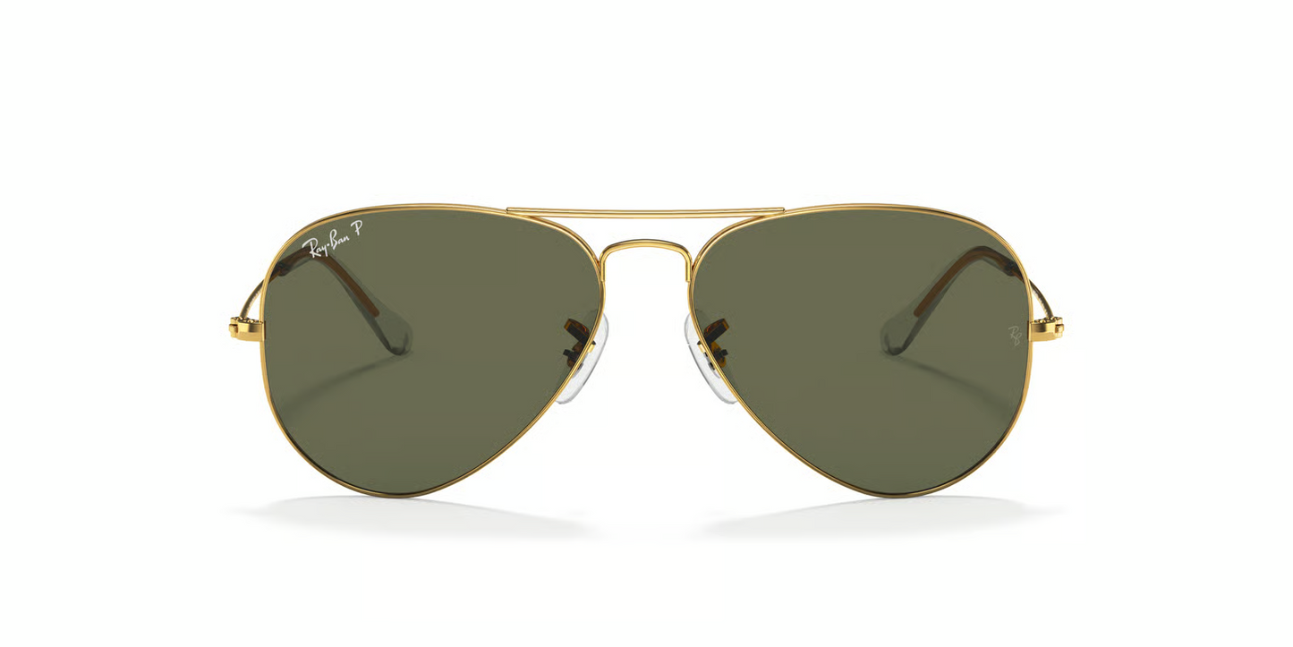Ray-Ban RB3025 Aviator Large Metal Sunglasses