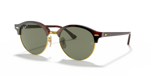 990/58 - Red Havana with Polarized G-15 Green Lenses