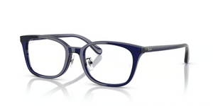 5986 - Transparent Dark Blue with Clear Lenses
