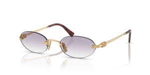 5AK04O - Gold with Clear Gradient Dark Grey Lenses