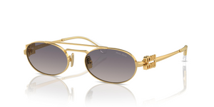5AK30C - Gold with Grey Gradient Mirror Lenses