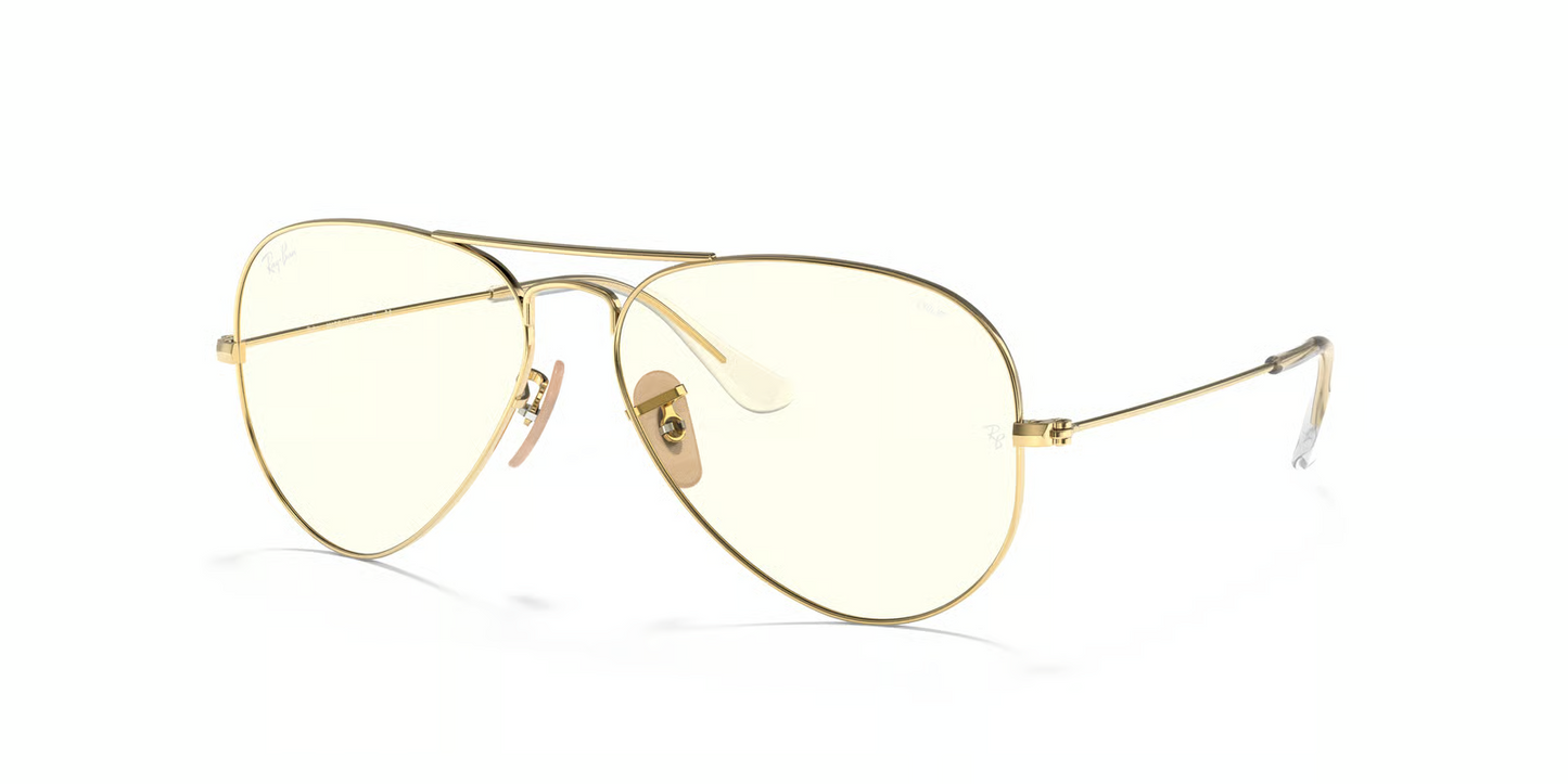 Ray-Ban RB3025 Aviator Large Metal Sunglasses