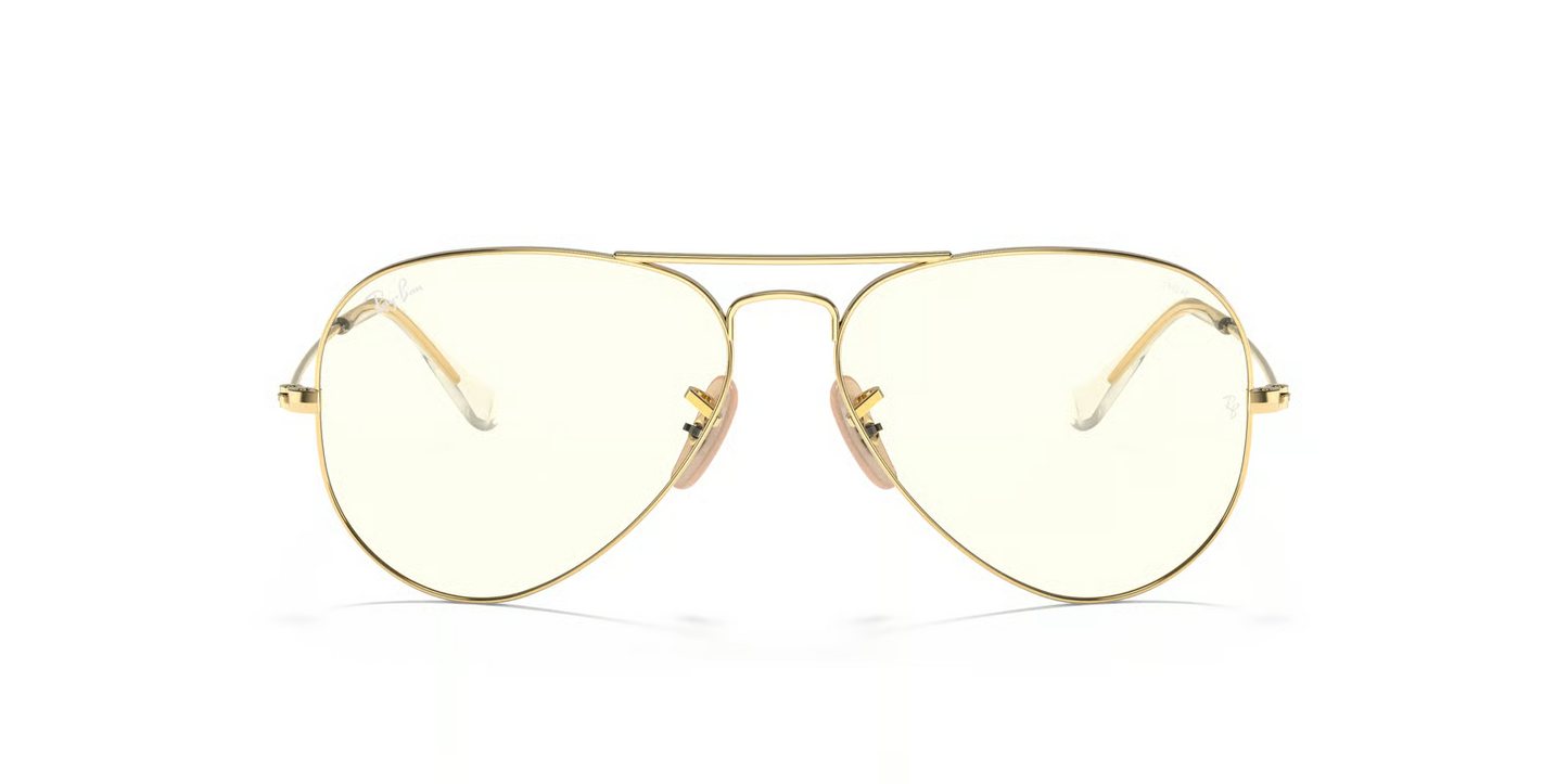 Ray-Ban RB3025 Aviator Large Metal Sunglasses