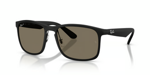 601S87 - Matte Black with Polarized Grey Chromance Lenses