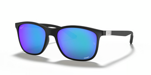 601SA1 - Black with Polarized Blue Lenses