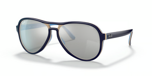 6546W3 - Light Blue with Photochromic Grey Mirror Grey Lenses