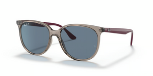 65722V - Transparent Grey with Polarized Dark Blue Lenses