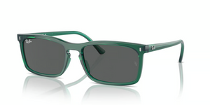 6615B1 - Transparent Green with Dark Grey Lenses