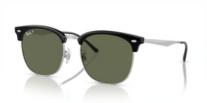 66709A - Black On Silver with Polarized Dark Green Lenses