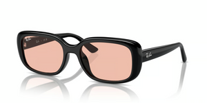667784 - Black with Dark Pink Lenses