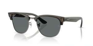 670781 - Transparent Dark Grey On Gunmetal with Polarized Dark Grey Lenses