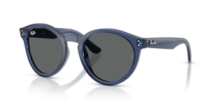 6708GR - Transparent Navy Blue with Dark Grey Lenses