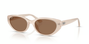 678673 - Opal beige with Dark Brown Lenses