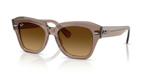 682785 - Transparent Light Brown with Brown Gradient Lenses