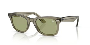 68694E - Transparent Green with Bottle Green Lenses