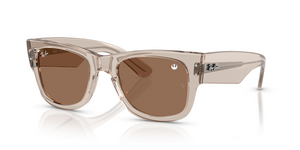 68701A - Transparent Light Brown with Light Violet Lenses