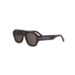 69E - Shiny Red with Brown Lenses